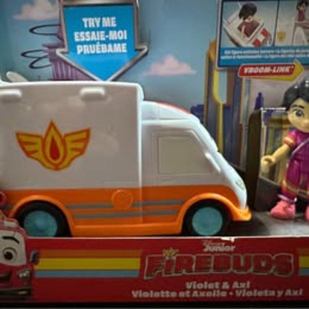 Disney Junior Firebirds Violet and Axi toy - NWT‎